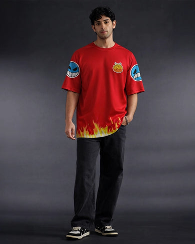 Blaze of Ace Oversized-T-Shirt