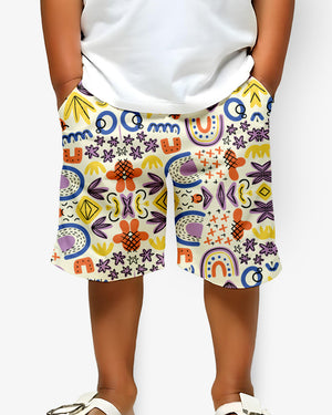 Sunny Vibes Kids Shorts