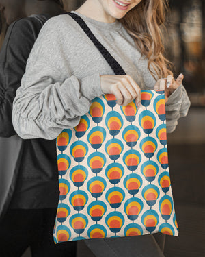 Groovy Blooms Tote Bag
