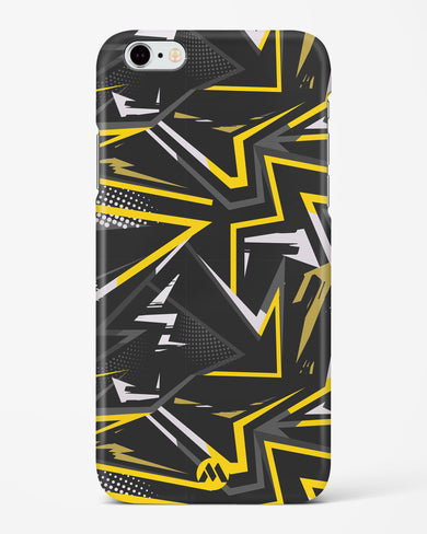 Triangular Abstraction Hard Case Phone Cover-(Apple)