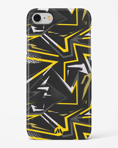 Triangular Abstraction Hard Case Phone Cover-(Apple)