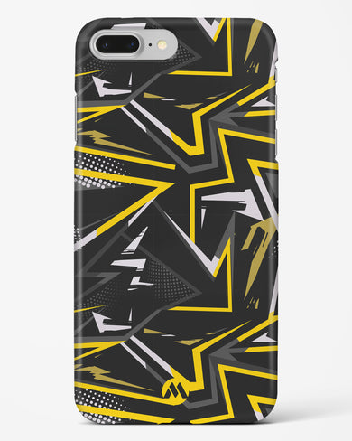 Triangular Abstraction Hard Case Phone Cover-(Apple)