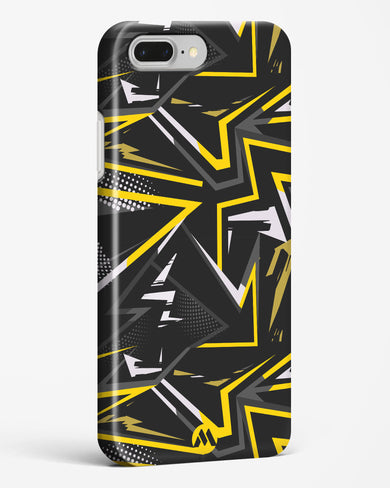 Triangular Abstraction Hard Case Phone Cover-(Apple)