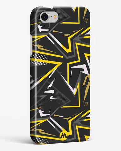 Triangular Abstraction Hard Case Phone Cover-(Apple)