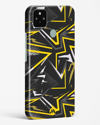 Triangular Abstraction Hard Case Phone Cover-(Google)