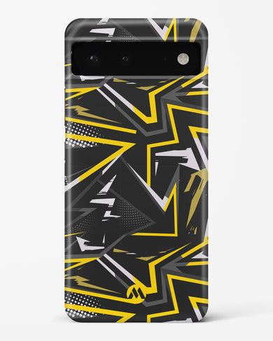 Triangular Abstraction Hard Case Phone Cover-(Google)