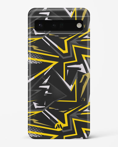 Triangular Abstraction Hard Case Phone Cover-(Google)