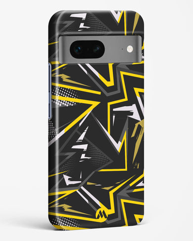 Triangular Abstraction Hard Case Phone Cover-(Google)