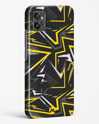 Triangular Abstraction Hard Case Phone Cover (Motorola)