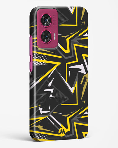 Triangular Abstraction Hard Case Phone Cover (Motorola)