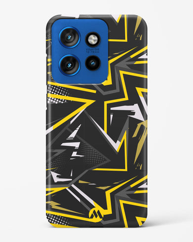 Triangular Abstraction Hard Case Phone Cover (Motorola)