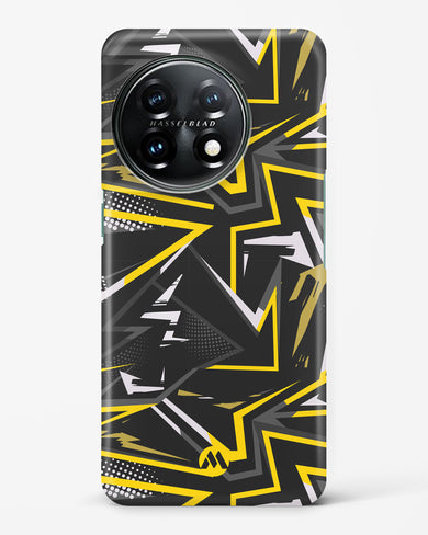 Triangular Abstraction Hard Case Phone Cover-(OnePlus)