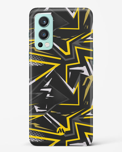 Triangular Abstraction Hard Case Phone Cover-(OnePlus)