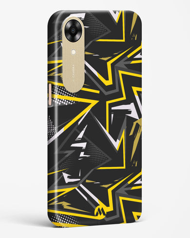 Triangular Abstraction Hard Case Phone Cover-(Oppo)