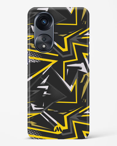 Triangular Abstraction Hard Case Phone Cover (Oppo)