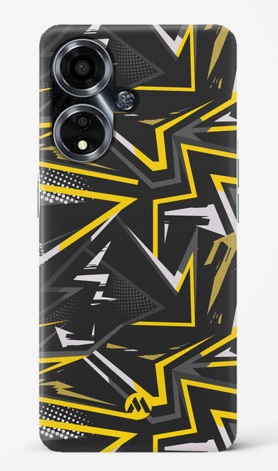 Triangular Abstraction Hard Case Phone Cover (Oppo)