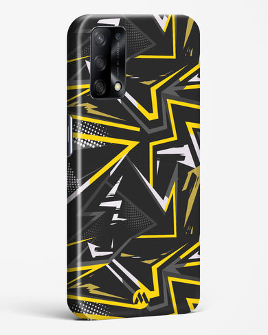 Triangular Abstraction Hard Case Phone Cover-(Oppo)
