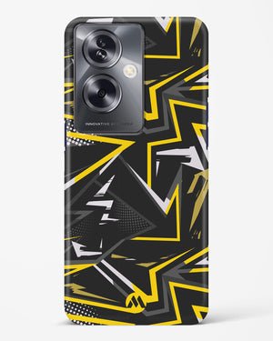 Triangular Abstraction Hard Case Phone Cover (Oppo)