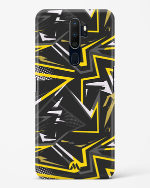 Triangular Abstraction Hard Case Phone Cover-(Oppo)