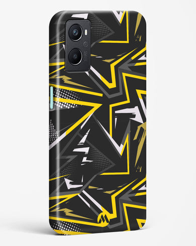 Triangular Abstraction Hard Case Phone Cover-(Oppo)