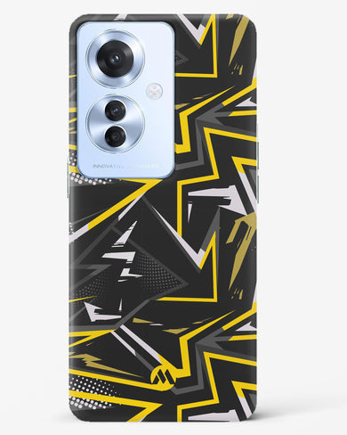 Triangular Abstraction Hard Case Phone Cover (Oppo)