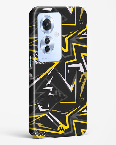 Triangular Abstraction Hard Case Phone Cover (Oppo)