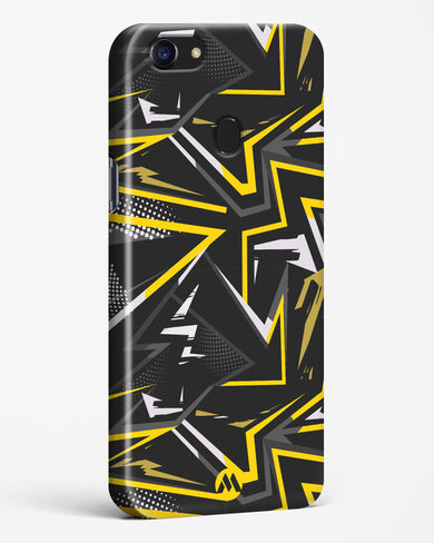 Triangular Abstraction Hard Case Phone Cover-(Oppo)