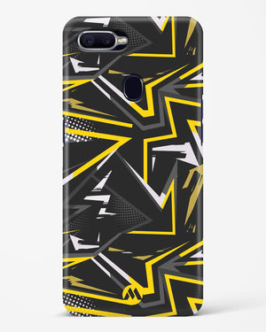 Triangular Abstraction Hard Case Phone Cover-(Oppo)