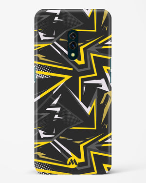 Triangular Abstraction Hard Case Phone Cover-(Oppo)