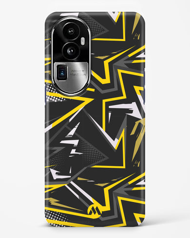 Triangular Abstraction Hard Case Phone Cover (Oppo)