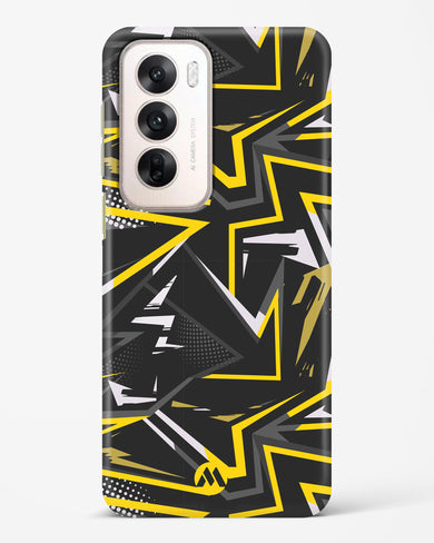 Triangular Abstraction Hard Case Phone Cover (Oppo)