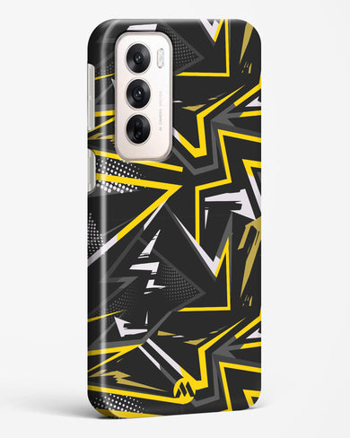 Triangular Abstraction Hard Case Phone Cover (Oppo)