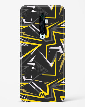 Triangular Abstraction Hard Case Phone Cover-(Oppo)