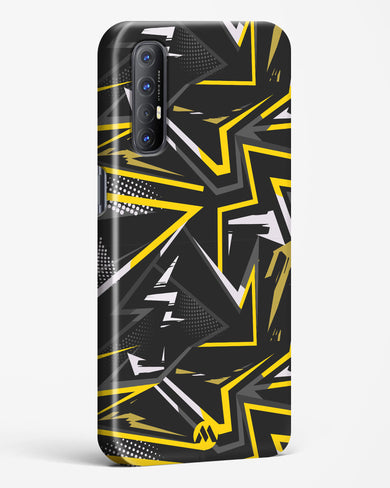 Triangular Abstraction Hard Case Phone Cover (Oppo)