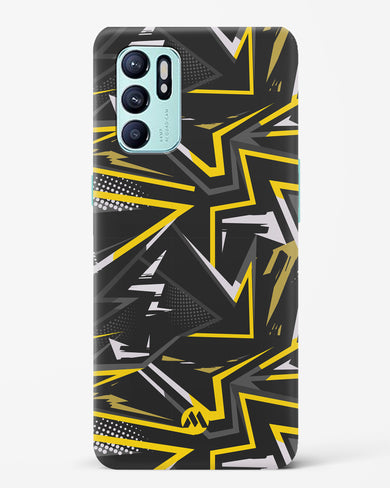 Triangular Abstraction Hard Case Phone Cover (Oppo)