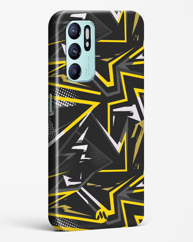 Triangular Abstraction Hard Case Phone Cover (Oppo)