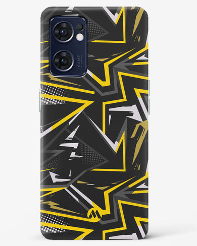 Triangular Abstraction Hard Case Phone Cover (Oppo)