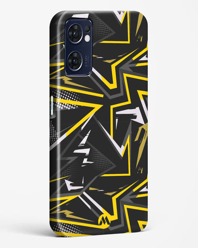 Triangular Abstraction Hard Case Phone Cover (Oppo)
