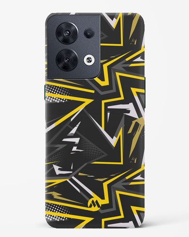 Triangular Abstraction Hard Case Phone Cover (Oppo)