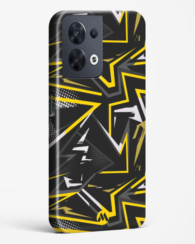 Triangular Abstraction Hard Case Phone Cover (Oppo)