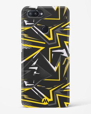 Triangular Abstraction Hard Case Phone Cover-(Realme)