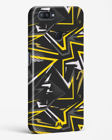 Triangular Abstraction Hard Case Phone Cover-(Realme)