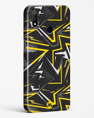 Triangular Abstraction Hard Case Phone Cover-(Realme)