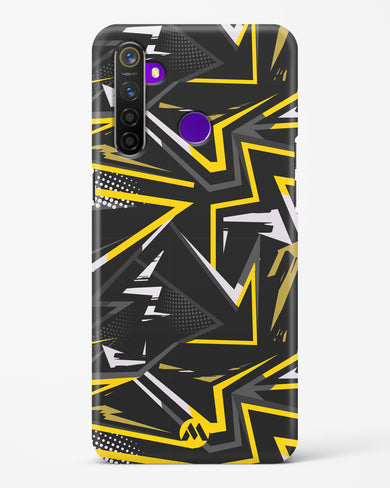 Triangular Abstraction Hard Case Phone Cover-(Realme)