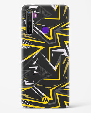 Triangular Abstraction Hard Case Phone Cover-(Realme)