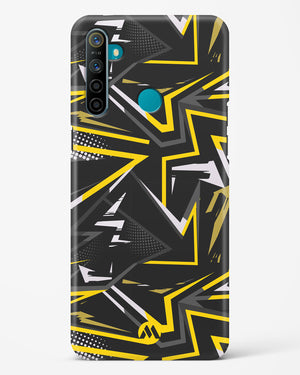 Triangular Abstraction Hard Case Phone Cover-(Realme)