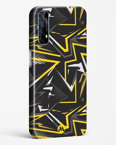 Triangular Abstraction Hard Case Phone Cover-(Realme)