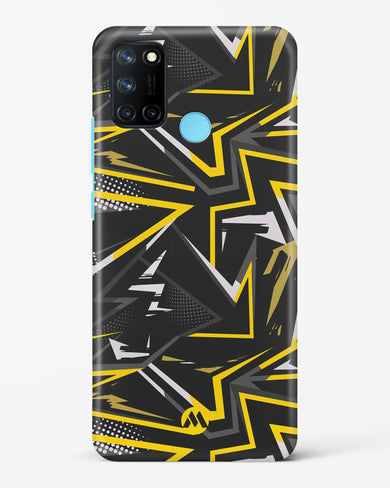 Triangular Abstraction Hard Case Phone Cover-(Realme)