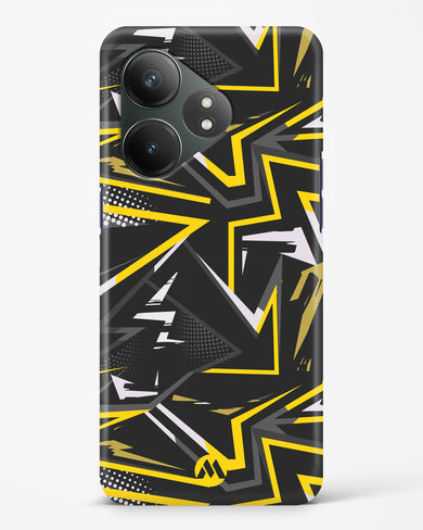 Triangular Abstraction Hard Case Phone Cover (Realme)