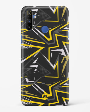 Triangular Abstraction Hard Case Phone Cover-(Realme)